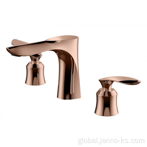 Double Handles Tap Portable Two Handles Basin Mixer With High Quality Factory